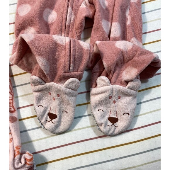 Just One You made by Carter’s 2-Pack Fleece Footed Pajamas 2T - Picture 4 of 8